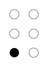 Файл:Braille Apostrophe.png